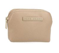 Pepe Jeans Elia Monedero Beige 11,5x8,5x1,5 cms Piel sintética by Joumma Bags