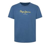 Pepe Jeans Emb Eggo Camiseta, Blue (Sea Blue), S para Hombre