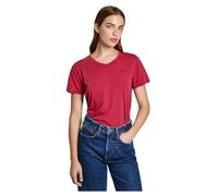 Pepe Jeans Fabiana Camiseta, Rojo (Burnt Red), S para Mujer