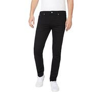 Pepe Jeans Finsbury, Jeans Hombre, Negro (Denim-xe5), 38W / 32L