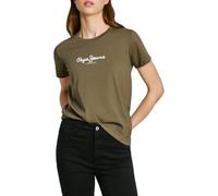 Pepe Jeans Fiore Camiseta, Verde (Leaf Green), XL para Mujer