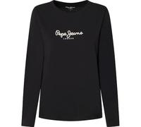 Pepe Jeans Fiore LS Camiseta, Negro (Negro), M para Mujer