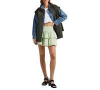 Pepe Jeans Fiore Skirt, Verde (Bleach Green), XS para Mujer