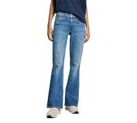 Pepe Jeans Flare Jeans MW Venus Pantalones, Denim, 29W / 30L Unisex Adulto