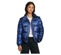 Pepe Jeans Flora Chaqueta, Azul (Klein Blue), L para Mujer