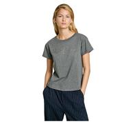 Pepe Jeans Gaia Camiseta, Gris (Dark Grey Marl), S para Mujer