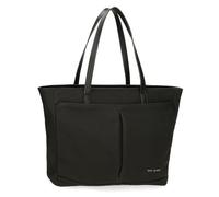 Pepe Jeans Gala Bolso Tote Negro 36x30x12 cms Piel sintética by Joumma Bags