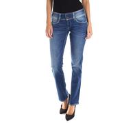 Pepe Jeans Gen Vaqueros para Mujer Regular Fit Tiro Medio Royal Dark, 27W / 34L