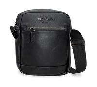 Pepe Jeans Grays Bandolera Mediana Negro 17x22x6 cms Poliéster
