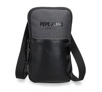 Pepe Jeans Grays Bandolera Pequeña Negro 10,5x18x2 cms Poliéster