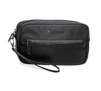 Pepe Jeans Grays bolso de mano Negro 24,5x15x6 cms Poliéster
