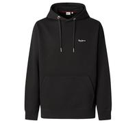 Pepe Jeans Griffin Hoodie Sudadera, Negro (Black), S para Hombre