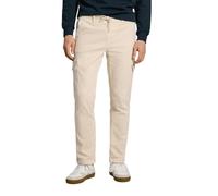 Pepe Jeans Gymdigo Cargo Pant Pantalón, Beige (Ivory White), 34W para Hombre