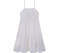 Pepe Jeans Hailey Dress, Blanco (Mousse), 4 Years Niña