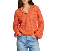 Pepe Jeans Hailey Polo Prendas de Punto, Naranja (Naranja Atardecer), XS para Mujer