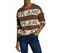 Pepe Jeans Helmi Prendas de Punto, Marrón (Earth Brown), M para Mujer