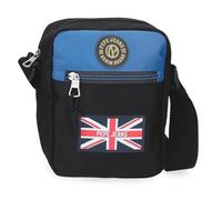 Pepe Jeans Henry Bandolera Negro 17x21x7 cm Poliéster 2,5L by Joumma Bags