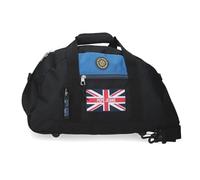 Pepe Jeans Henry Bolsa de Viaje Negro 50x27x20 cm Poliéster 27L by Joumma Bags