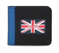 Pepe Jeans Henry Cartera Negro 10,5x9x2 cm Poliéster 0,19L by Joumma Bags