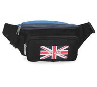 Pepe Jeans Henry Riñonera Negro 34x13x7 cm Poliéster by Joumma Bags