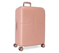 Pepe Jeans Highlight, Equipaje Maletas Mujer, Rosa (Pink), 48x70x28 Cms