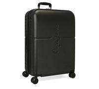 Pepe Jeans Highlight, Equipaje Maletas Unisex Adulto, Negro (Black), 48x70x28 Cms