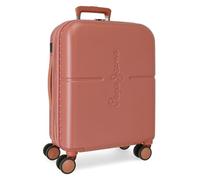 Pepe Jeans Highlight Maleta de cabina Rojo 40x55x20 cms Rígida ABS Cierre TSA integrado 37L 2,74 kgs 4 Ruedas dobles Extensible Equipaje de Mano