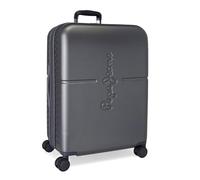 Pepe Jeans Highlight Maleta mediana Azul 48x70x28 cms Rígida ABS Cierre TSA integrado 79L 4,32 kgs 4 Ruedas dobles Extensible