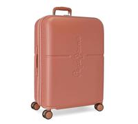 Pepe Jeans Highlight Maleta mediana Rojo 48x70x28 cms Rígida ABS Cierre TSA integrado 79L 4,32 kgs 4 Ruedas dobles Extensible