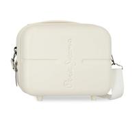 Pepe Jeans Highlight Nececer Adaptable Beige 29x21x15 cms Rígido ABS 9,14L 0,63 kgs by Joumma Bags