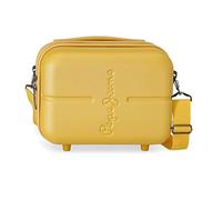 Pepe Jeans Highlight Neceser Adaptable con Bandolera Amarillo 29x21x15 cms Rígido ABS 9,14L