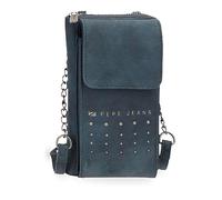 Pepe Jeans Holly Bandolera Pequeña Azul 11x20x4 cms Piel sintética