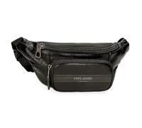 Pepe Jeans Horley Riñonera Negro 30x13x5 cms Poliéster