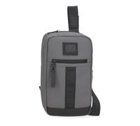 Pepe Jeans Hoxton Bandolera Gris 14x25x6 cms Poliéster y PU by Joumma Bags