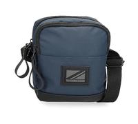 Pepe Jeans Hoxton Bandolera Pequeña Azul 12x15x3,5 cms Poliéster