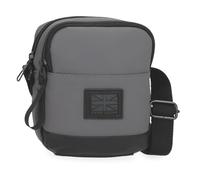 Pepe Jeans Hoxton Bandolera Pequeña Gris 12x15x3,5 cms Poliéster y PU by Joumma Bags