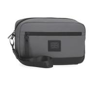 Pepe Jeans Hoxton Bolso de Mano Gris 24,5x15x6 cms Poliéster y PU by Joumma Bags