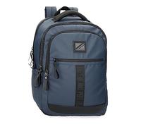 Pepe Jeans Hoxton Mochila para Portátil Negro 31x44x16 cms Poliéster 20,46L