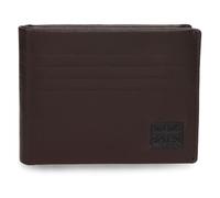 Pepe Jeans Hudson Cartera con Monedero Marrón 11x8x1 cms Piel by Joumma Bags