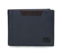 Pepe Jeans Indiana Cartera Horizontal Azul 11x8x1 cms Piel by Joumma Bags