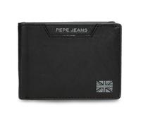 Pepe Jeans Indiana Cartera Horizontal Negro 11x8x1 cms Piel by Joumma Bags