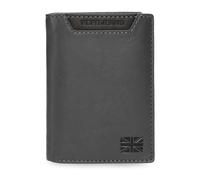 Pepe Jeans Indiana Cartera Vertical con Monedero Gris 8,5x11,5x1 cms Piel by Joumma Bags