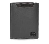 Pepe Jeans Indiana Cartera Vertical Gris 8,5x10,5x1 cms Piel by Joumma Bags