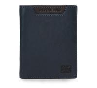 Pepe Jeans Indiana Tarjetero Azul 9x11x1 cms Piel by Joumma Bags