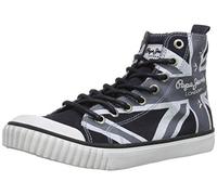 Pepe Jeans Industry Flag - Zapatillas para Mujer, Color Black, Talla 37
