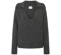 Pepe Jeans Irma Polo Prendas de Punto, Gris (Dark Grey Marl), XL para Mujer