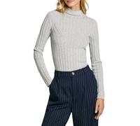 Pepe Jeans Izabel Turtleneck Prendas de Punto, Gris (Light Grey), M para Mujer
