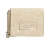 Pepe Jeans Jana Billetero con Monedero Beige 10x8x3 cms Poliéster con Detalles en Piel Sintética by Joumma Bags