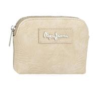 Pepe Jeans Jana Monedero Beige 11,5x8,5x1,5 cms Poliéster con Detalles en Piel Sintética by Joumma Bags