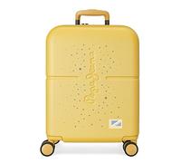 Pepe Jeans Jane Maleta de cabina Amarillo 40x55x20 cms Rígida ABS Cierre TSA integrado 37L 3,22 kgs 4 Ruedas dobles Equipaje de Mano